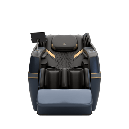 Twinstar Dual Engine Massage Chair Navy Blue