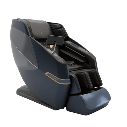 Twinstar Dual Engine Massage Chair Navy Blue