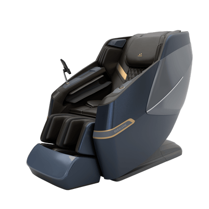 Twinstar Dual Engine Massage Chair Navy Blue
