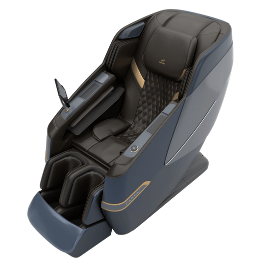 Twinstar Dual Engine Massage Chair Navy Blue